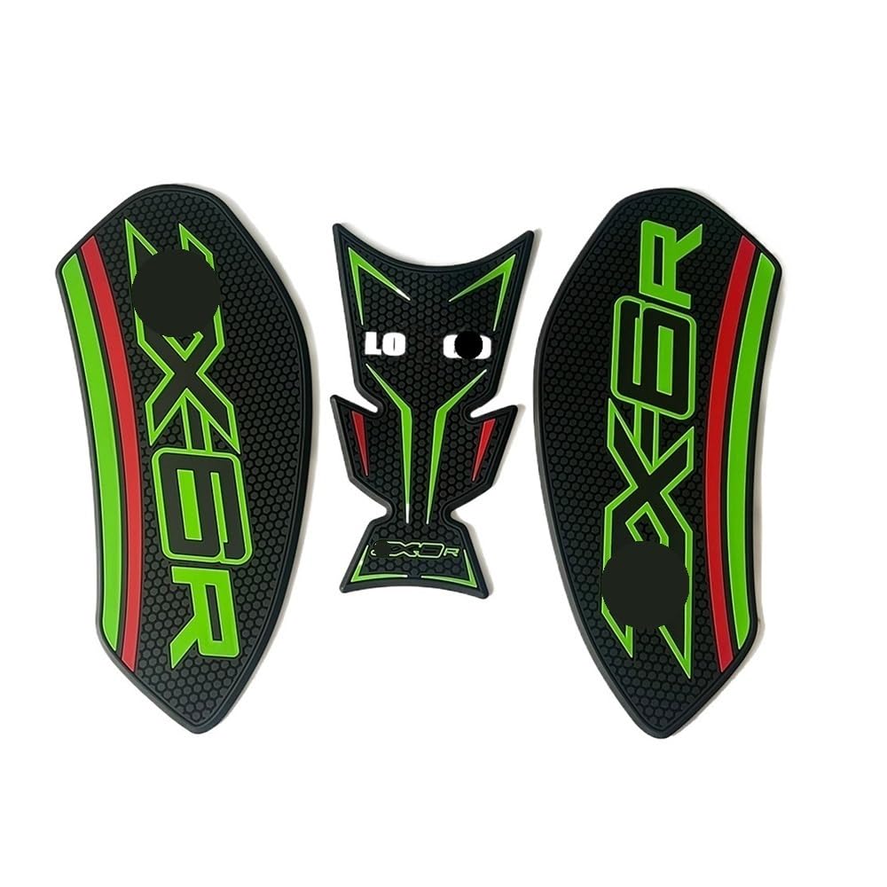 Motorcycle Sticker Fuel Tank Pad 3D Side Gas Knee Grip Traction Pads for Kawa&saki Ni&nja ZX6R ZX-6R 2024 Pads Side Tanks