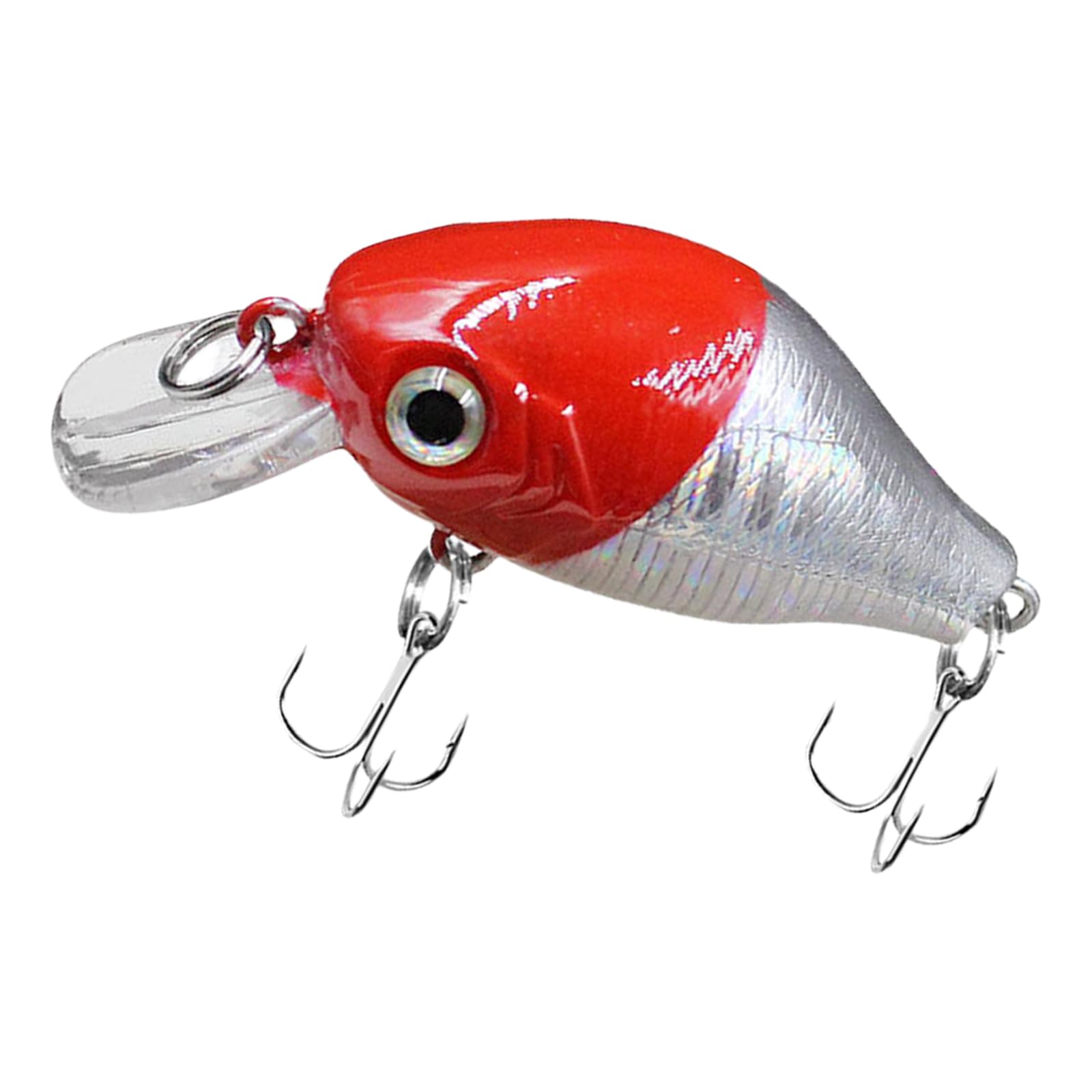 Tsophreniq Saltwater Hard Baits Crankbait Minnow Fishing Lures with Hook 8g Small Fishing Crankbaits Swimbait 6cm Crankbait