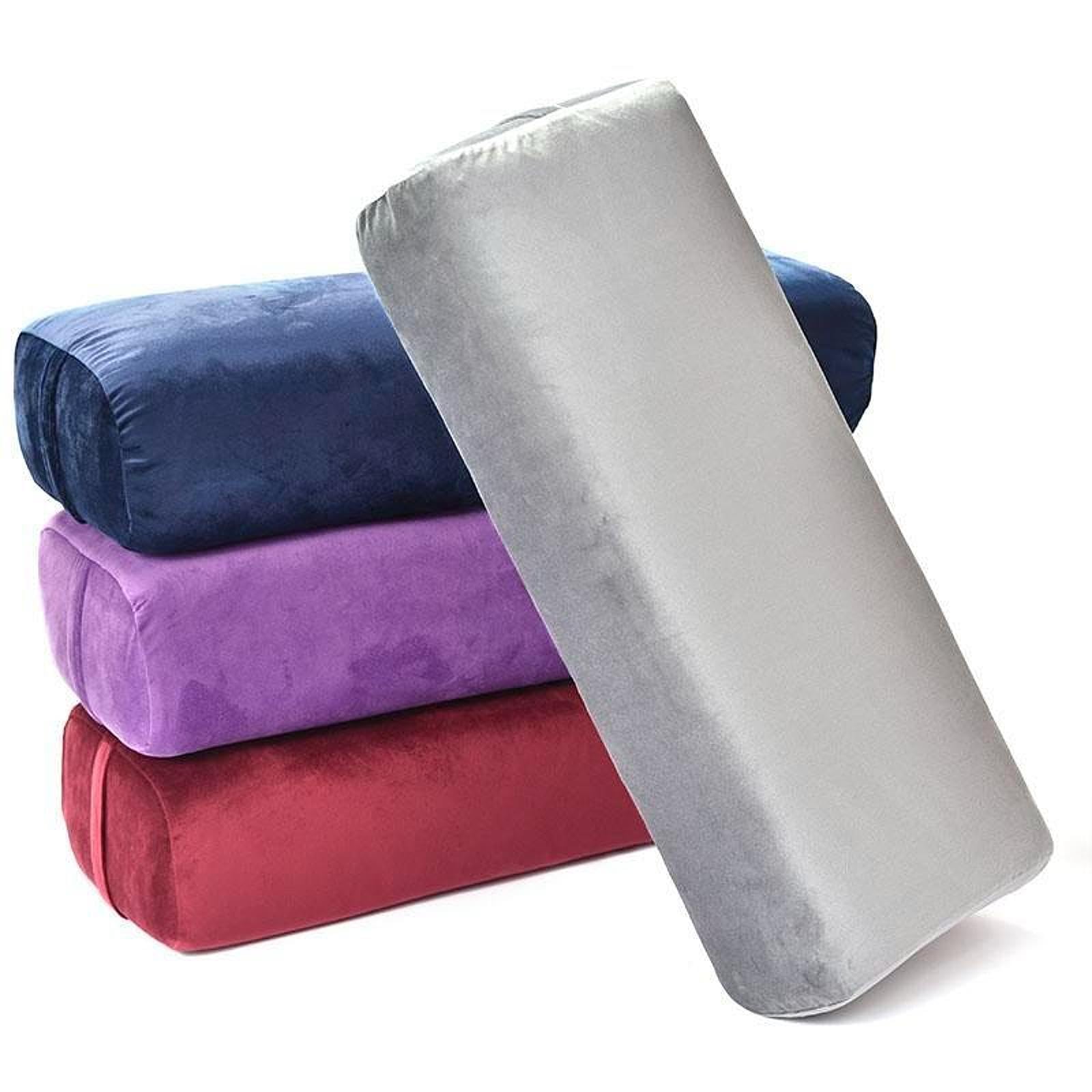 Cojín de Rectangular con Asa de Transporte, Ideal para Las Piernas de Las Mujeres Durante La Meditación. Cojín de Apoyo Versátil.