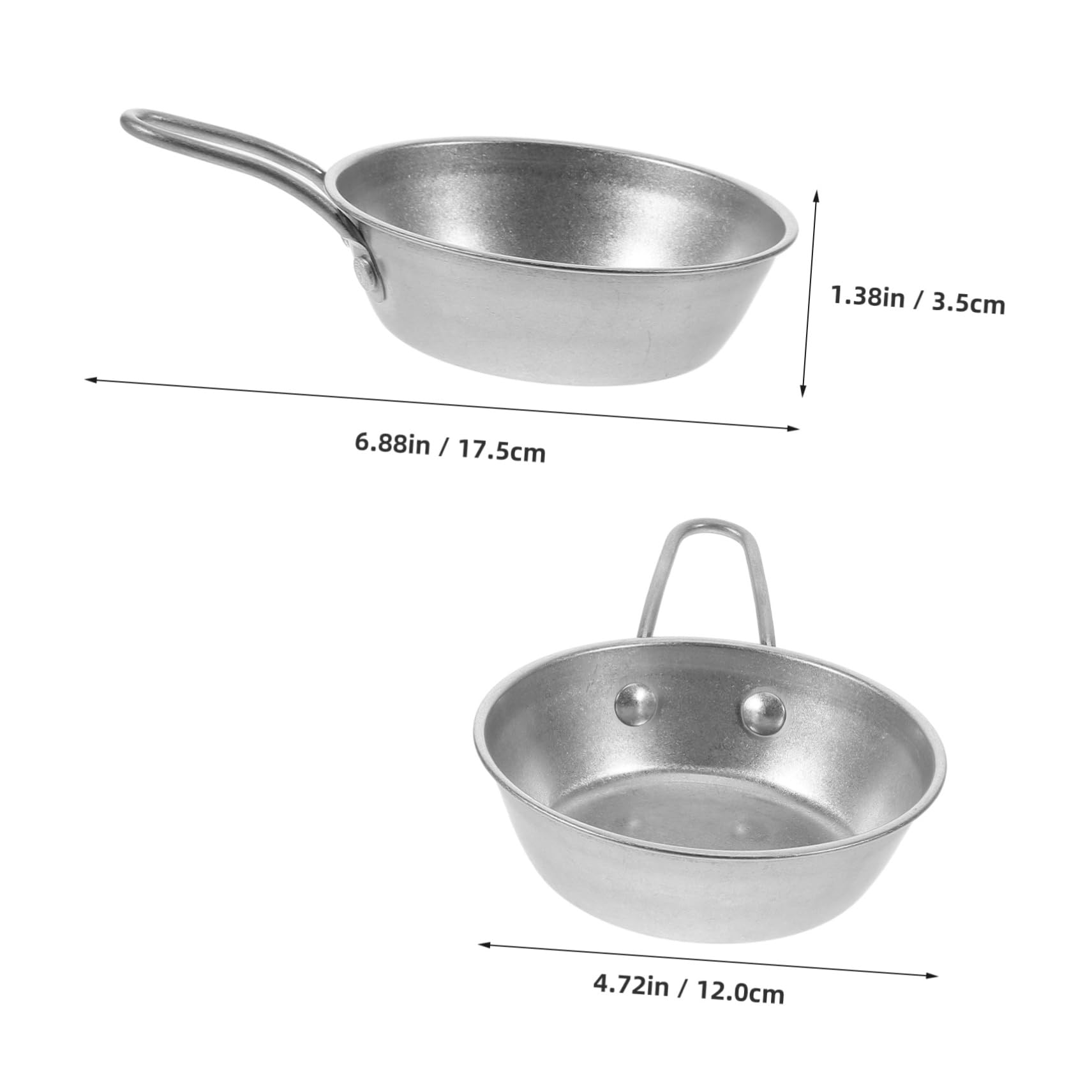 BESPORTBLE Stainless Steel Camping Bowl Set Outdoor Picnic Bowls with Cup Handles for Camping and Travel