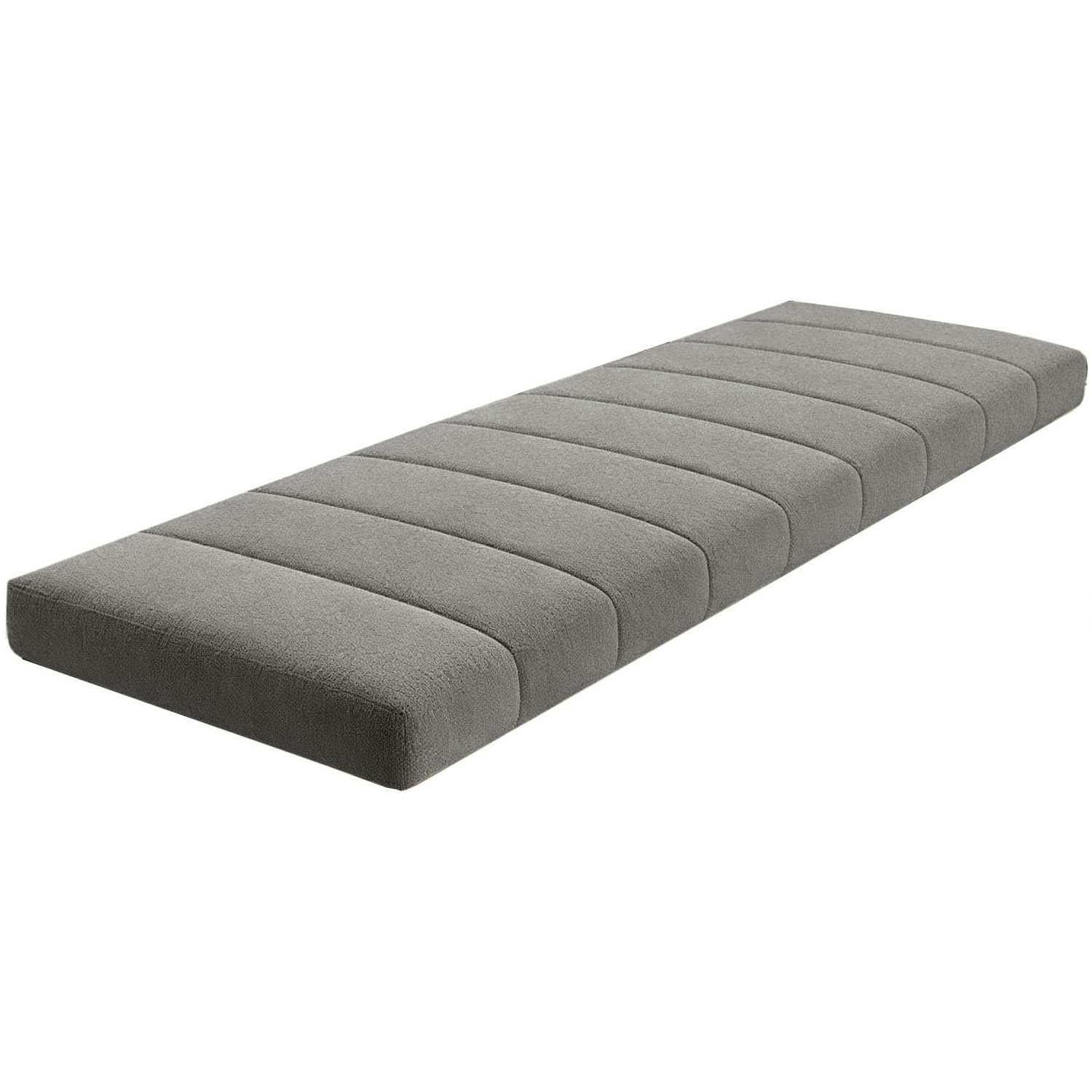 bench cushions indoor 50x165cm Non-Slip Washable Pad with Removable Cover & Zipper for Porch Swings, Window Seats — image 1