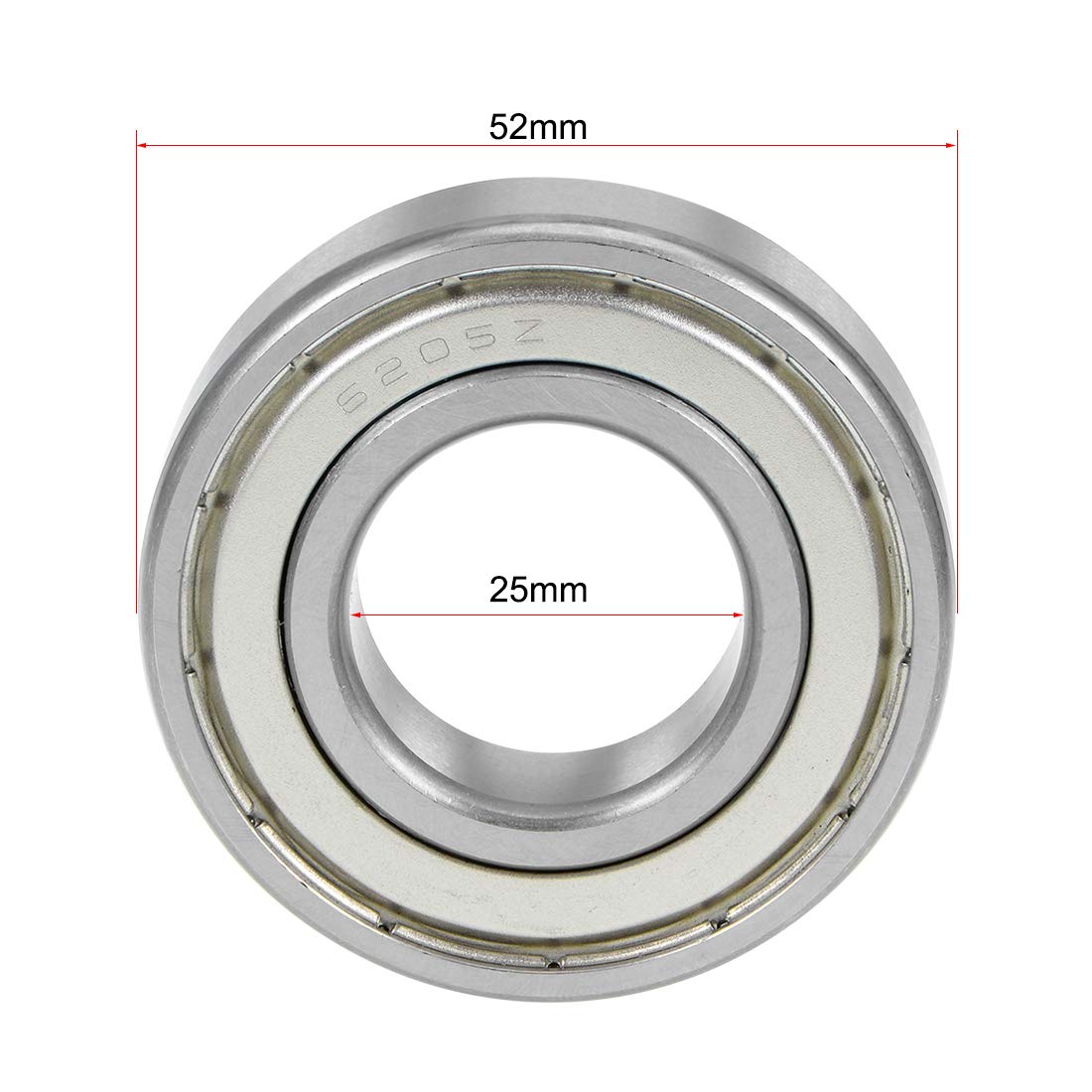 Roulement à Billes à Gorge Profonde 625ZZ 5 X 16 X 5 Mm