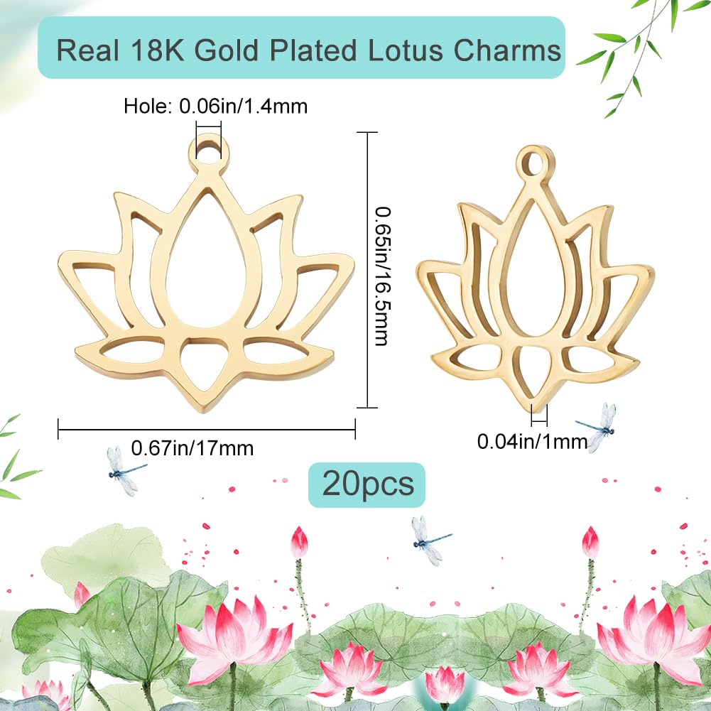 Beebeecraft 1 scatola 6 pezzi Ciondolo Medaglione D'Oro Ovale con Fiore Apribile Vero Ottone Placcato Oro 18K Cornice per Foto Medaglioni Ciondolo Ricordo per Creazione di Gioielli Ciondolo Collana
