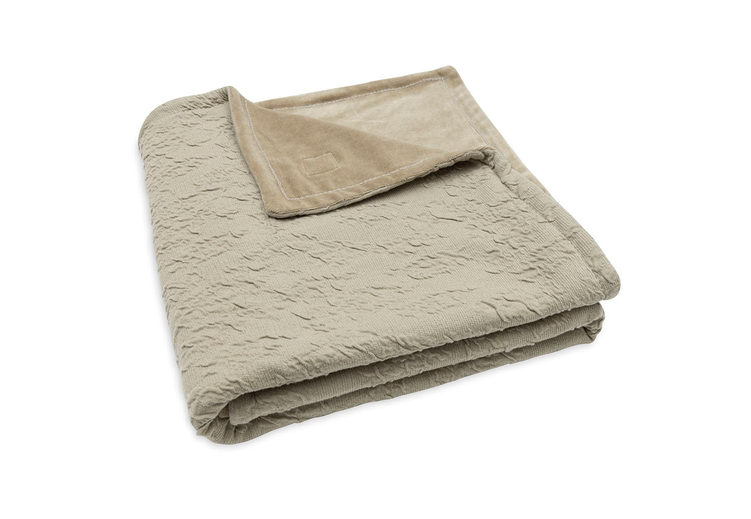 Jollein Baby Blanket 75 x 100 cm Soft Waves Olive Green 516-511-67052
