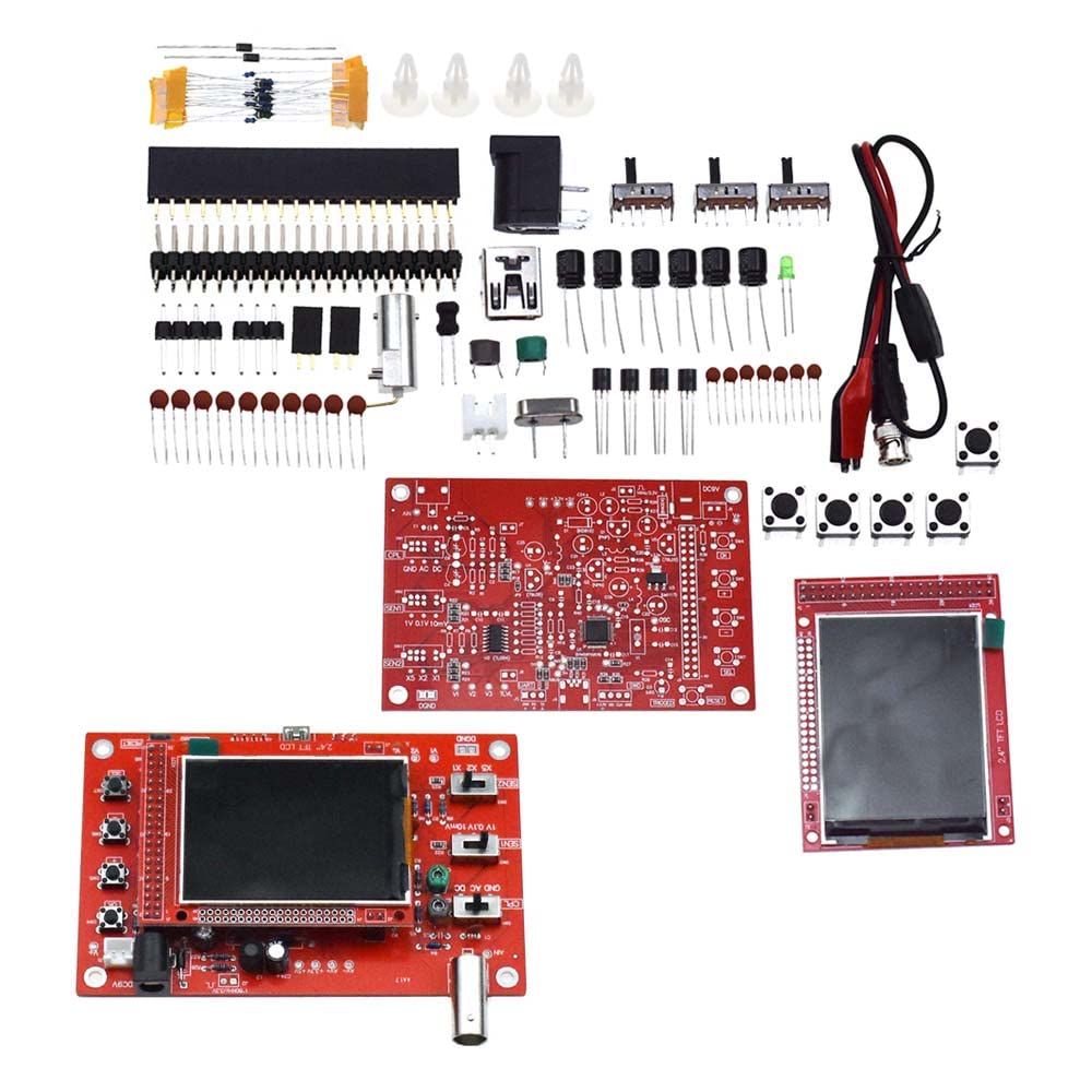 Oscilloscopio Digitale Tft da 2,4 Pollici Saldato E Assemblato. DIY Kit