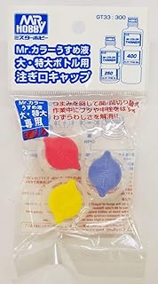 Mr.Hobby GSI GT33 Creos Gunze Color Thinner Spout Bottle Pourer Cap Set /item# G4W8B-48Q32941
