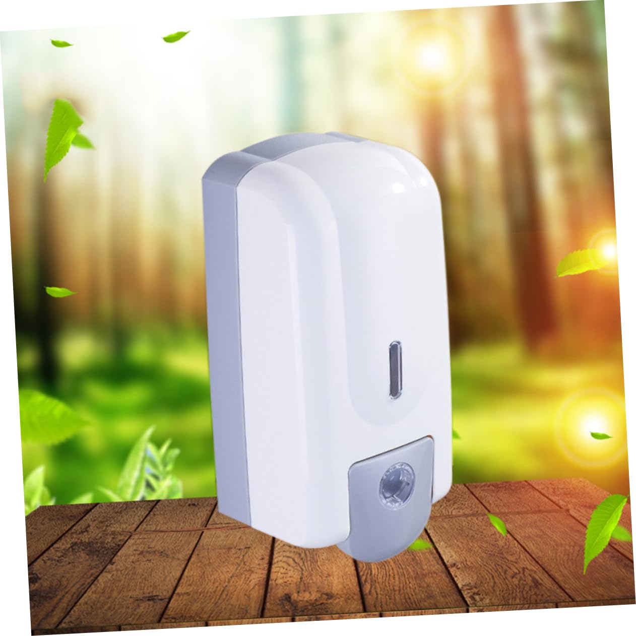 Cabilock Dispensador de Jabón Líquido Manual de Pared Recargable y Ecológico para Baño Ducha y Hotel Soporte para Gel Champú y Loción Diseño Práctico y Reutilizable