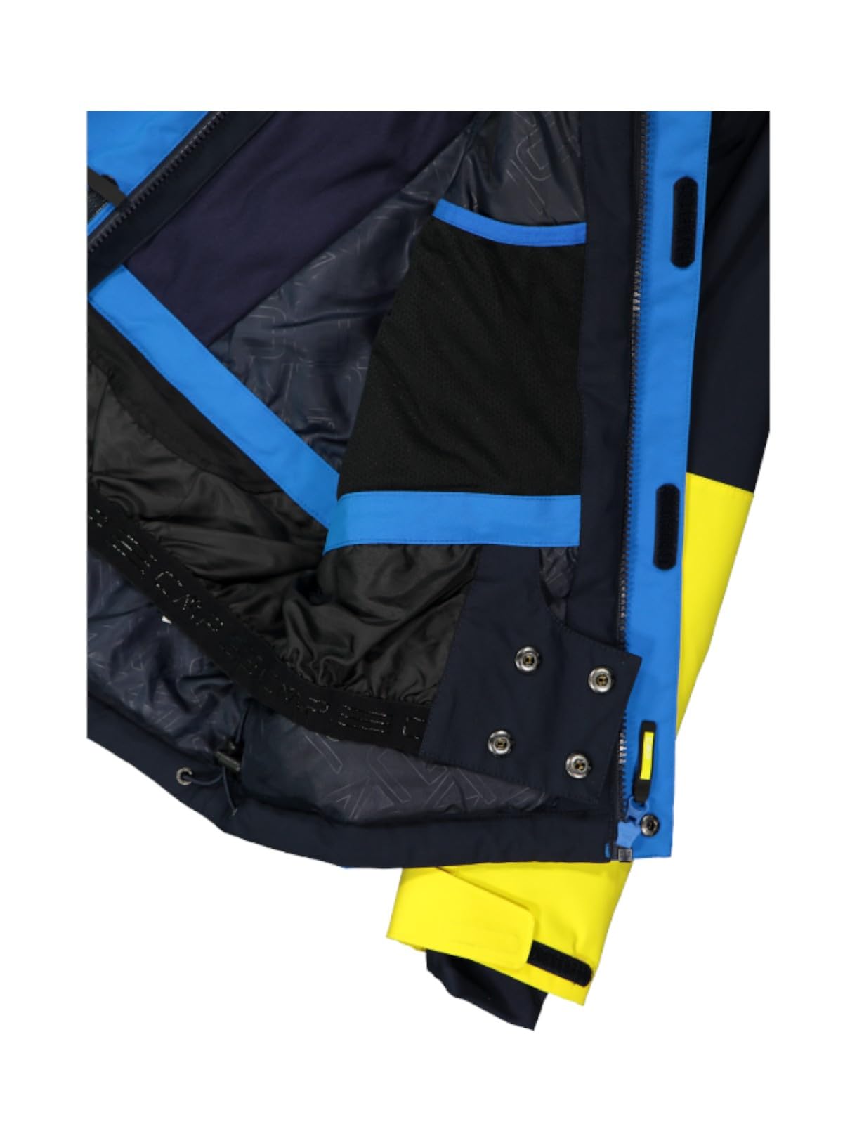 CMP Giacca da bambino FIX Hood B.Blue-Royal Blue Winter Sun