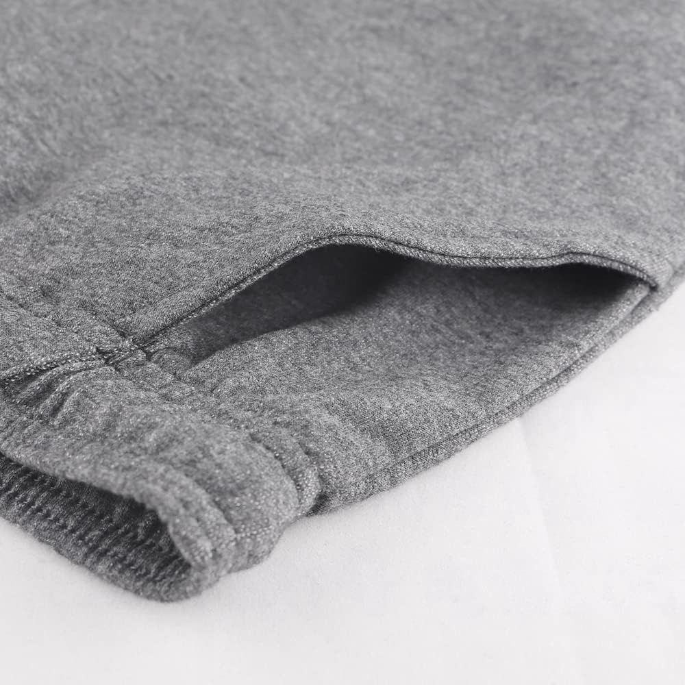 Men's Gym Sport Bodybuilding Workout Casual Shorts with Pockets 3 inch Inseam Raw Hem Terry Cotton - Image 5