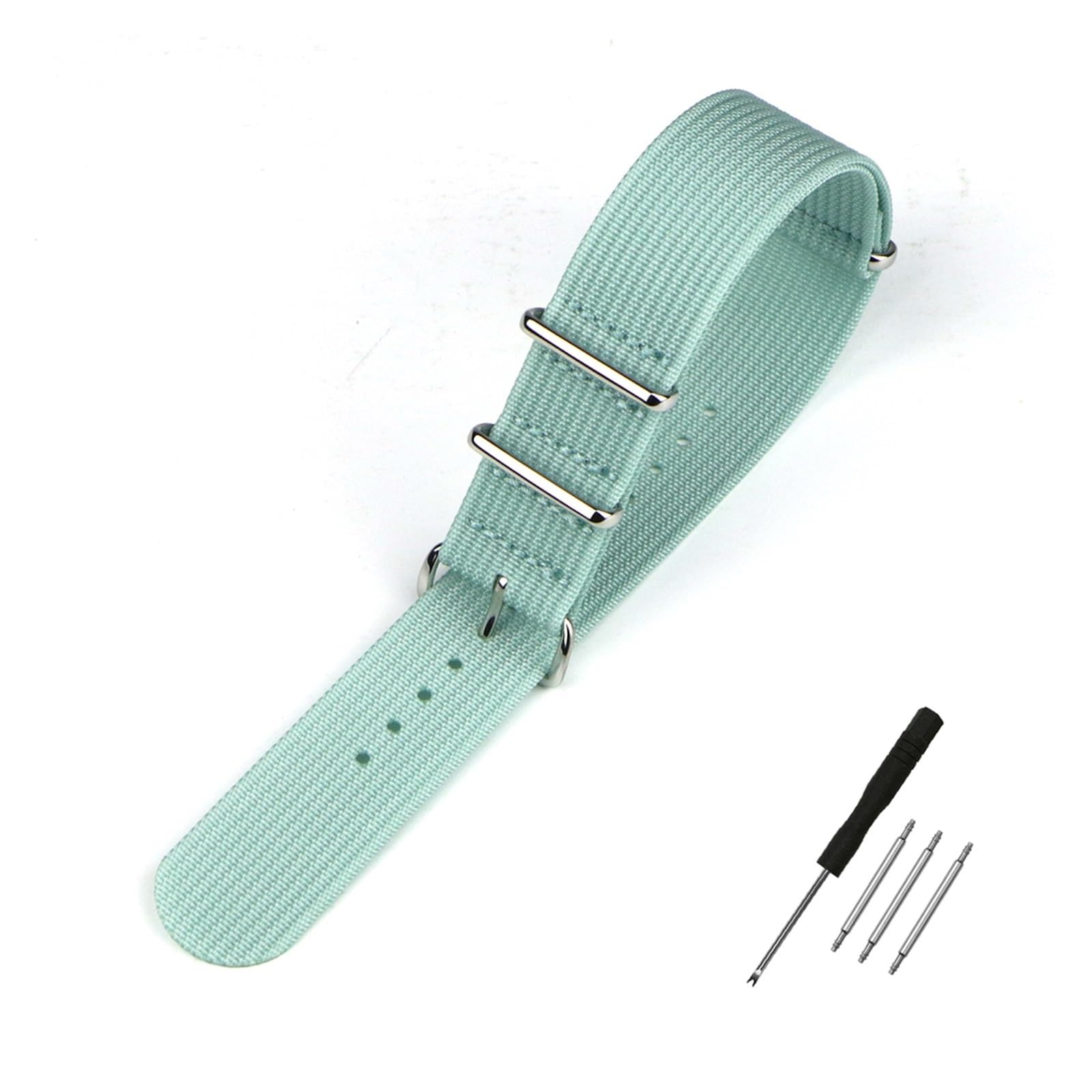 INEOUT Bracelet De Montre En Nylon Bracelet Côtelé 18mm 20mm 22mm For Remplacement Accessoires De Bracelet De Qualité Supérieure