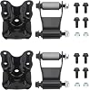 USTAR Rear Leaf Spring Shackle Hanger Bracket Kit Fit for Ford Ranger 1986-2011, Mazda B2300B3000B4000 1994-2010, Mazda B2500 1998-2001 722-001 722-010 4Pc Pack