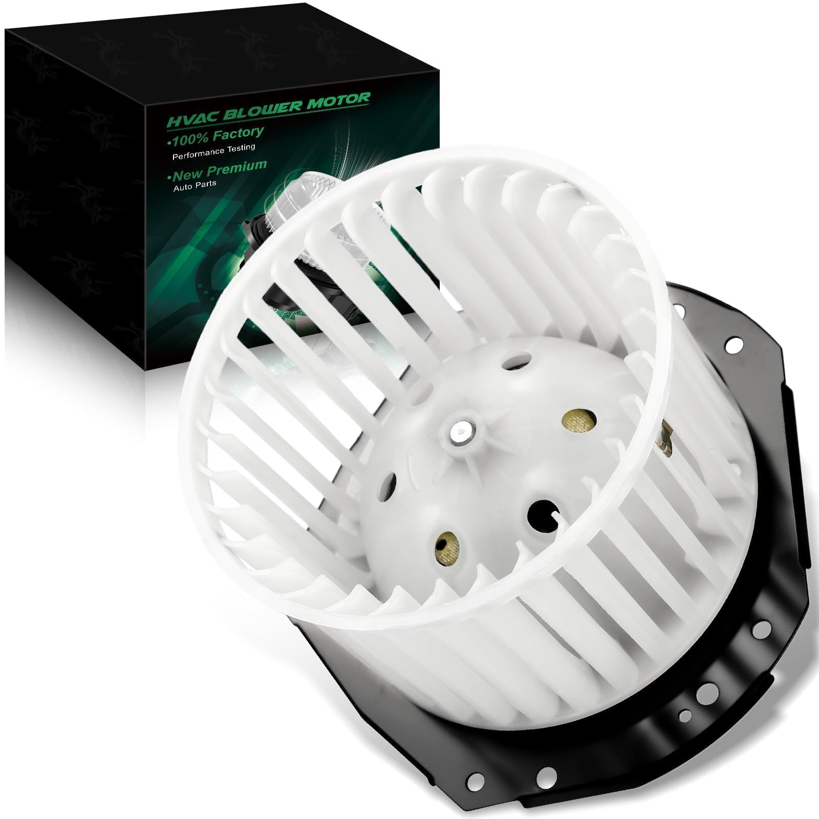 700092 HVAC Heater Blower Motor with Fan Cage for:-Chevy