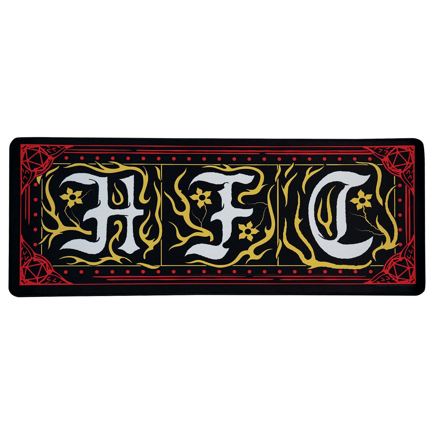 Stranger Things Hellfire Club Desk Pad & Coaster Set - Official Fan Gift, 800×300mm Desk Mat with 100mm Non‑Slip Coaster - Image 3