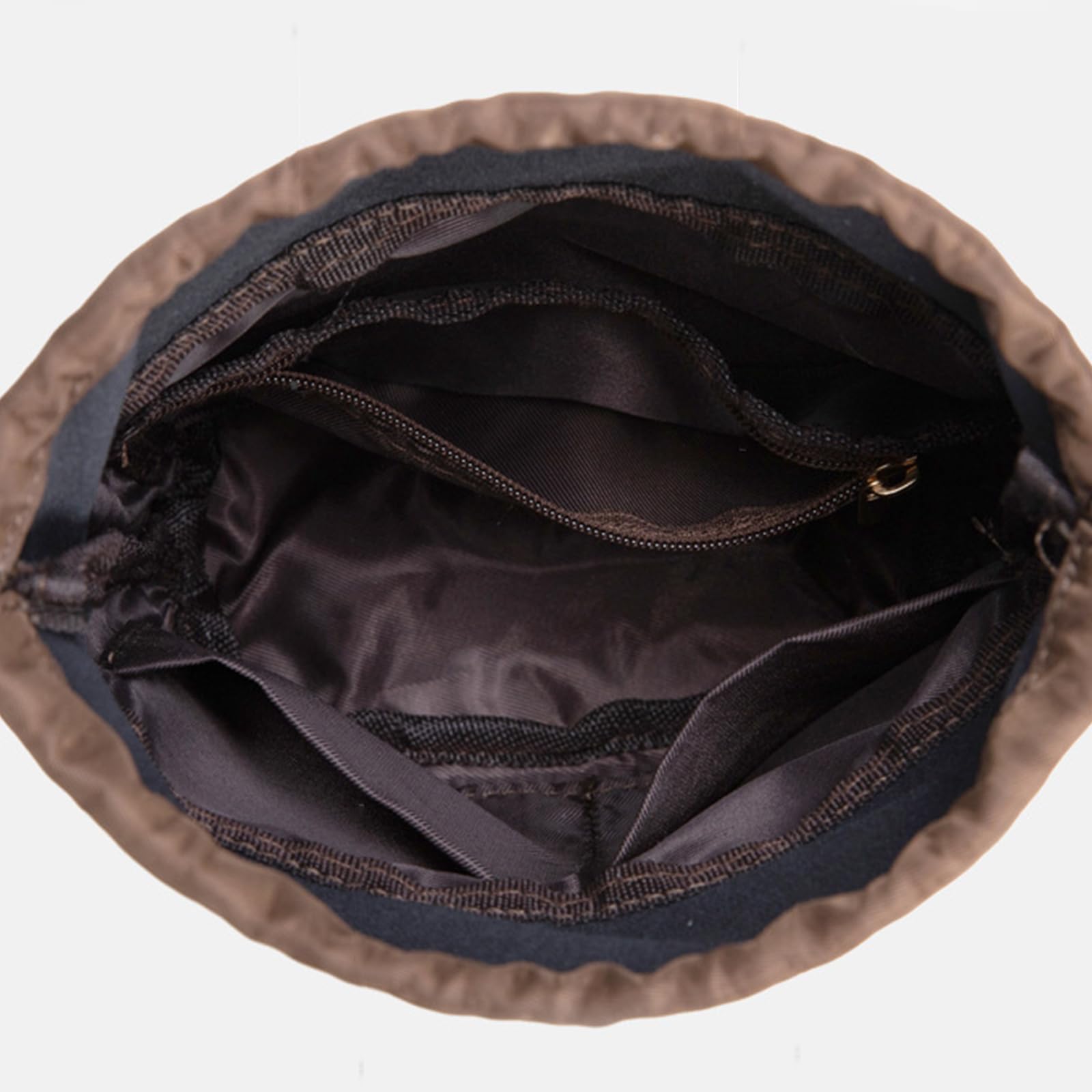 Inserto per borsa a secchiello, borsa a tracolla con coulisse, borsa a tracolla, borsa interna in nylon
