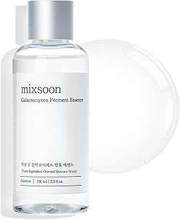 mixsoon Galactomyces Ferment Essence - Deep Moisture, Tone Clarifying Essence to Smooth Skin for Dull, Uneven Skin - Korean Skincare for Glass Skin - Vegan (3.38 fl.oz / 100ml)