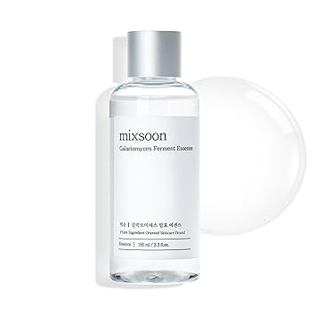 mixsoon Galactomyces Ferment Essence - Deep Moisture, Tone Clarifying Essence to Smooth Skin for Dull, Uneven Skin - Korean Skincare for Glass Skin - Vegan (3.38 fl.oz / 100ml)