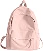 Womens Large Capacity Backpack Lightweight Nylon Waterproof School Backpack Solid Simple Backpack Korean Fashion Town Backpack Popular Fashion School Backpack Casual Middle School High
