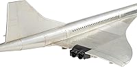 Vista 6 de Authentic Models Modelo Airplane – Avión coleccionable Concorde, réplica de aluminio de modelos originales y soporte de exhibición para decoración