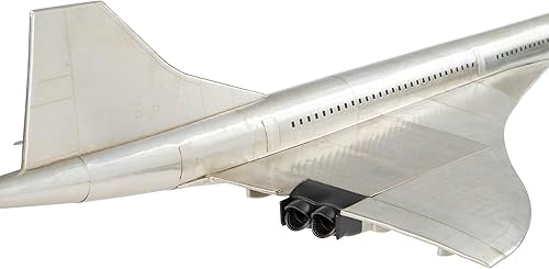 Miniatura 6 de Authentic Models Modelo Airplane Avión coleccionable Concorde, réplica de aluminio de modelos originales y soporte de exhibición para decoración