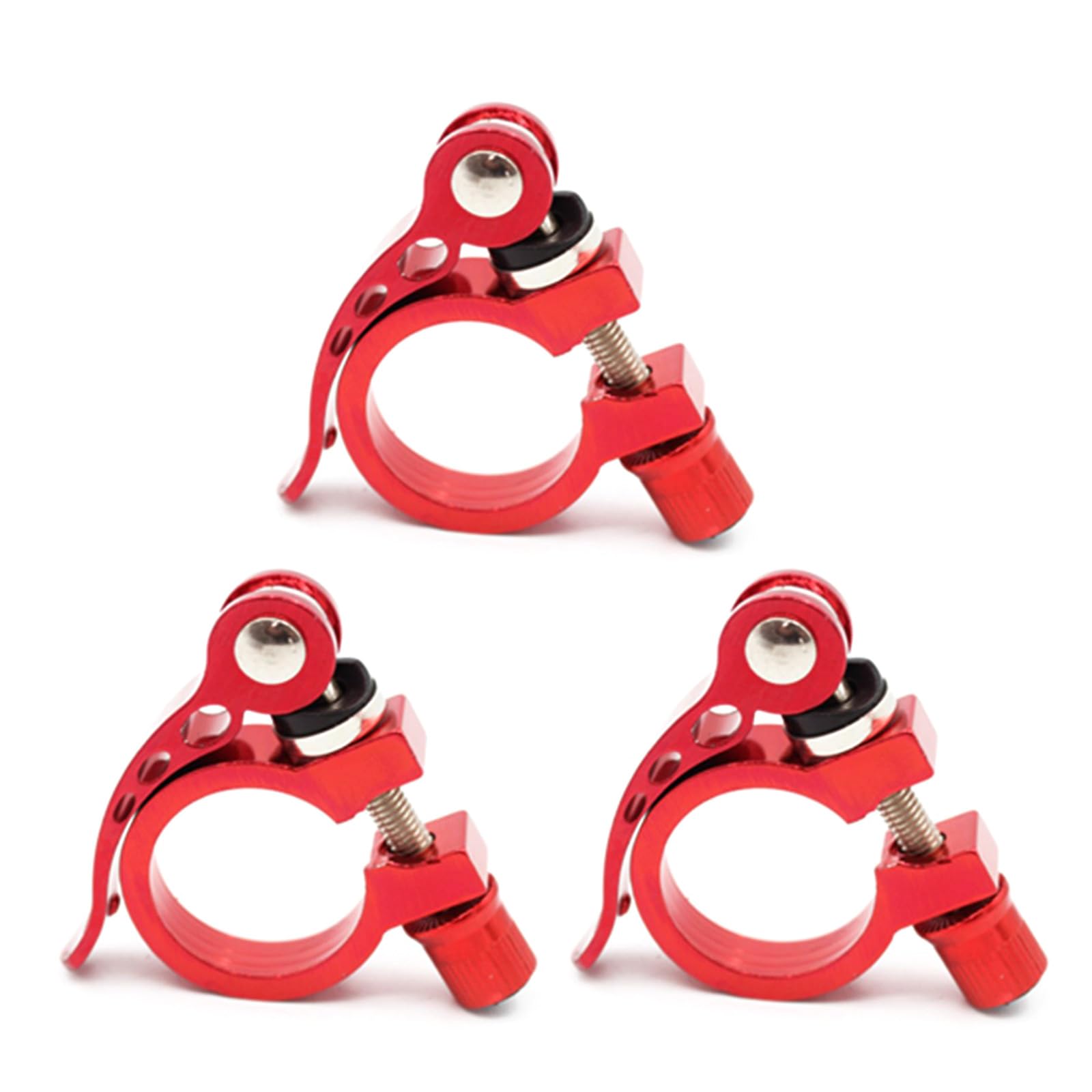 3pack Versatiles Bicycles Seats Post Clamps Reliability Bicycles Seats Clamps Seatposts Cycling Accessories