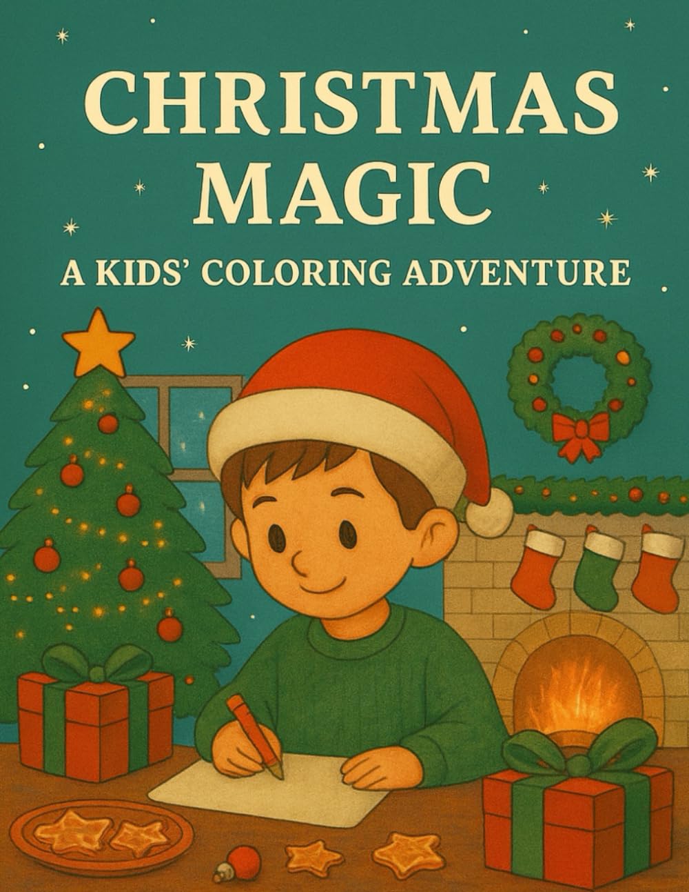 Christmas Magic: A Kids’ Coloring Adventure