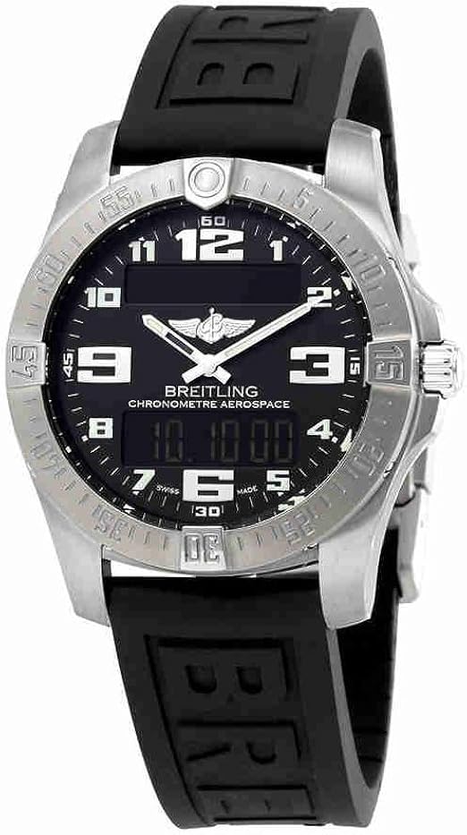 Amazon.com: Breitling Aerospace Evo Black Dial Mens Watch  E7936310/BC27BKPD3 : Clothing, Shoes \u0026 Jewelry