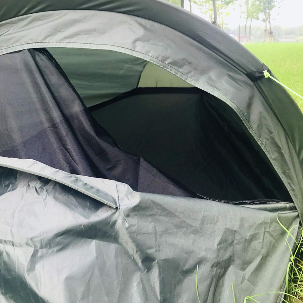 Lixada Biwaksäcke Trekkingzelt Campingzelt, Camping Schlafsack Zelt Einzelperson Zelt, Wasserdicht Leichte | 220 x 90 x 50 cm(690 g), für Outdoor-Camping Wandern Survival
