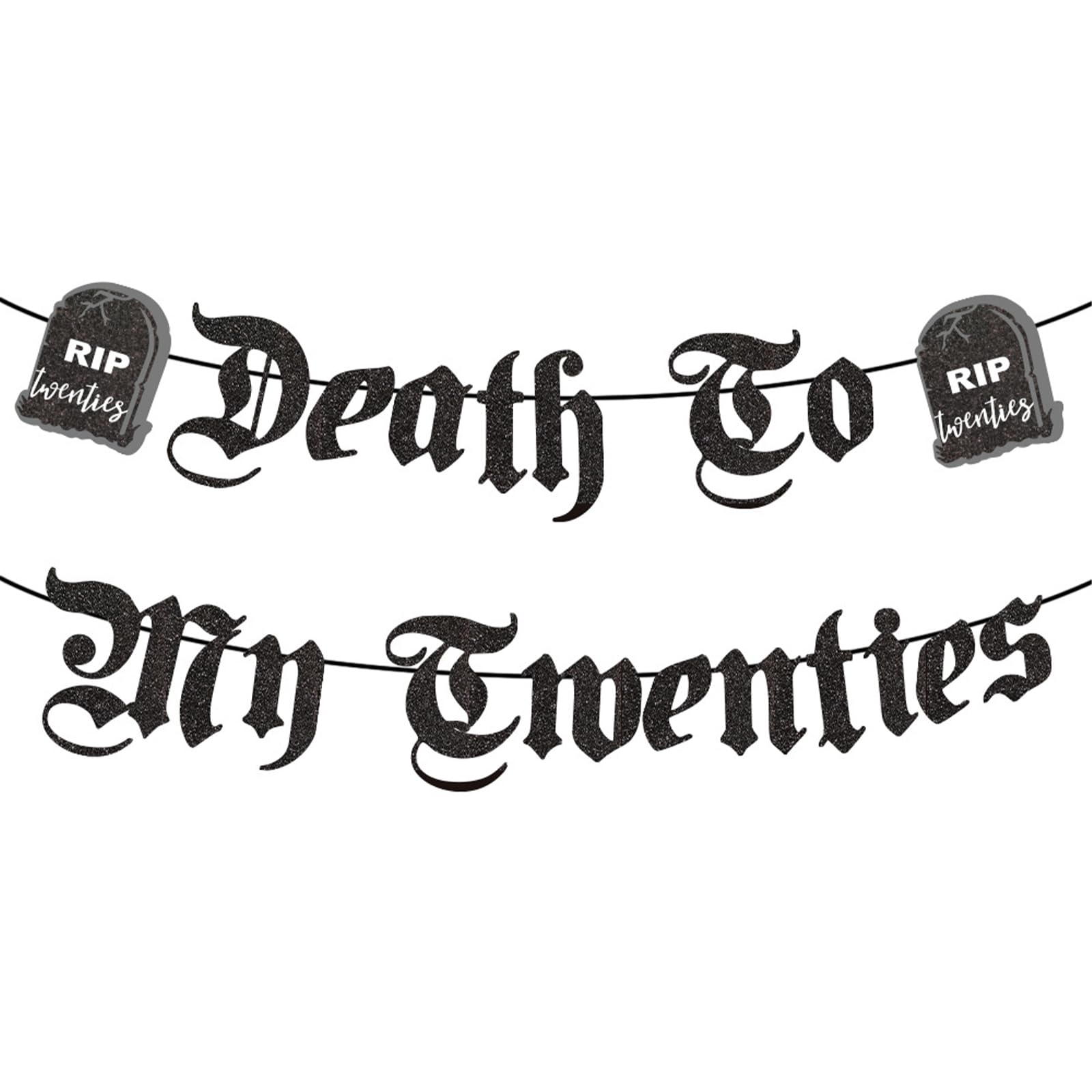 ALEGRE Death to My Twenties Garland