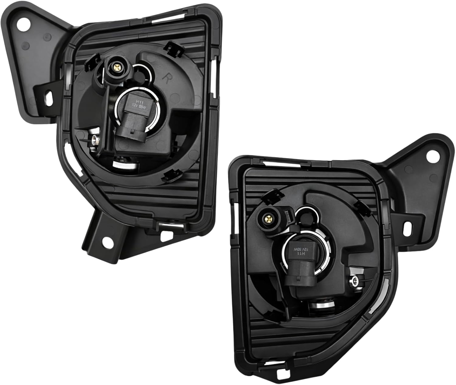 Hiace 2014-2018 Halogen Fog Lights Assembly Kit with Wiring Harness + Switch