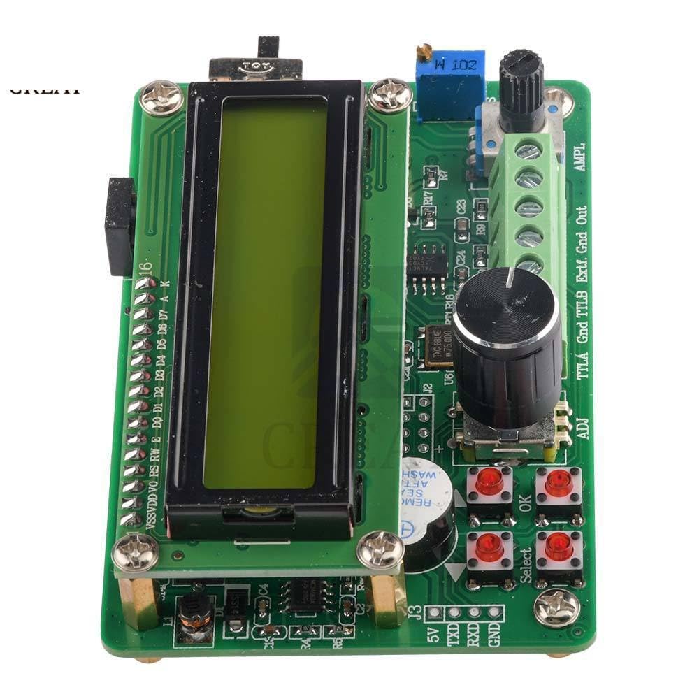FY1005S DDS Signal/Function Generator Module with 60MHz Frequency Meter and Counter Function 5MHZ Sine Wave Frequency w/1602 LCD