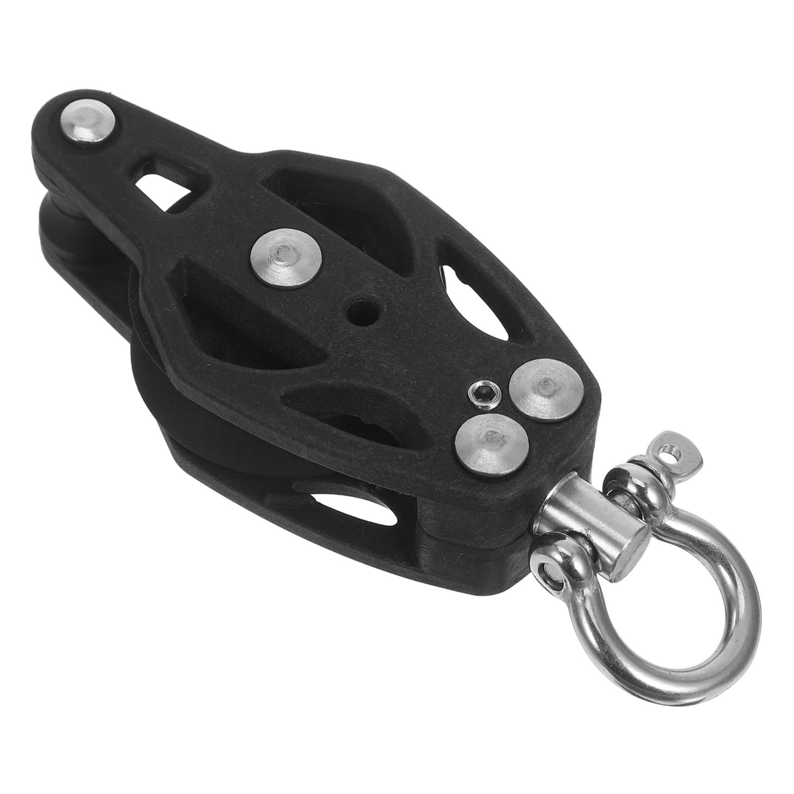 BESPORTBLE Puleggia Scanalata in Nylon Guida per Attrezzatura da Palestra Puleggia per Fune Singola Fitness in