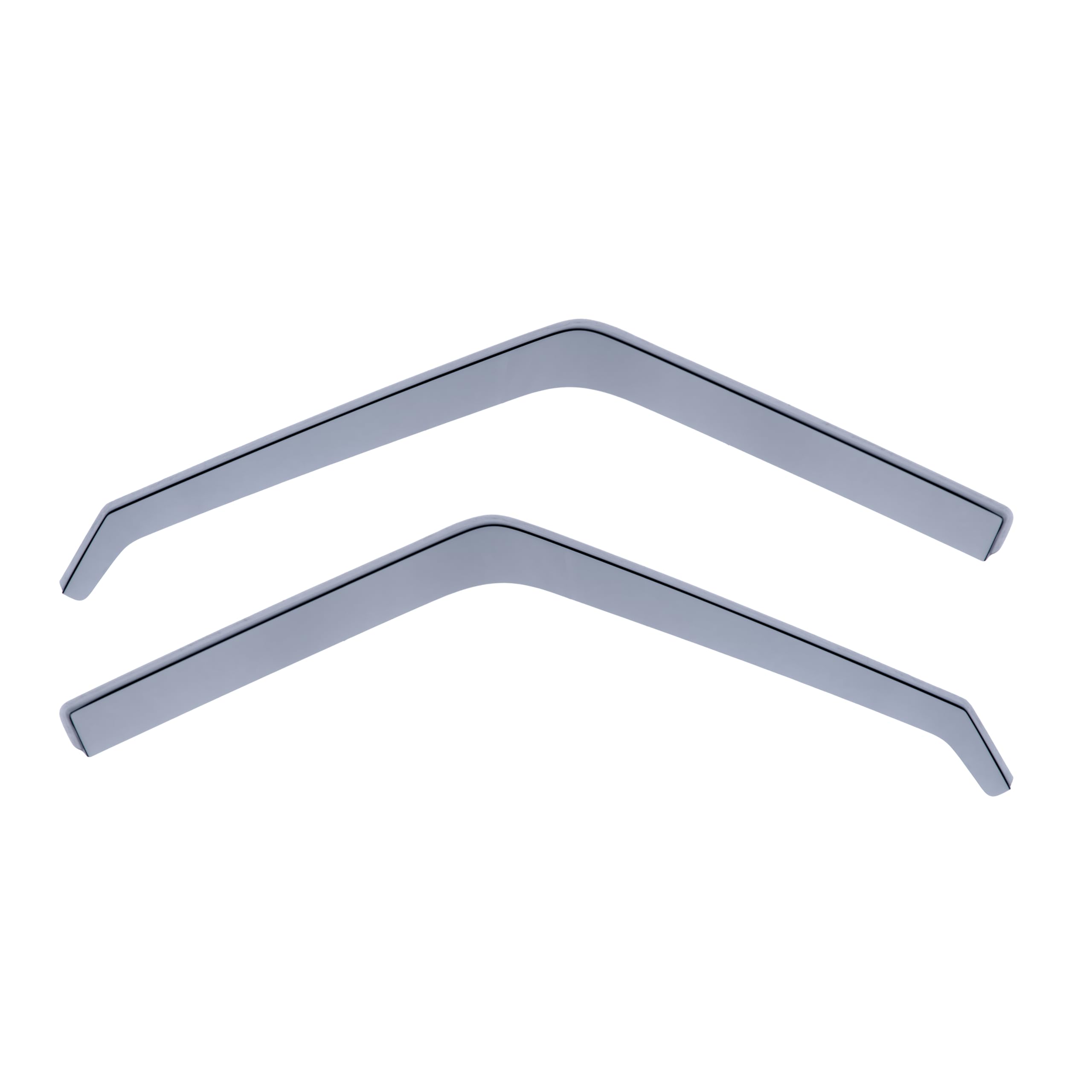 Deflectores Compatibles con Nissan Patrol 1987-1999 (TY 260, Y60A) - Vidrio Acrílico Duradero - Derivabrisas Delanteros Ahumados para Ventanillas - Instalación Interior - 2 Unidades