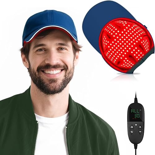 Terapia de luz roja, envoltura de terapia de luz infrarroja con temporizador para dolor de espalda, hombros, cintura y músculos, regalo ideal para