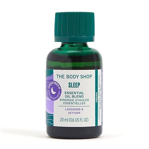 The Body Shop Mezcla de aceites esenciales para dormir, relajante y vigorizante, vegano, 0.6 onzas