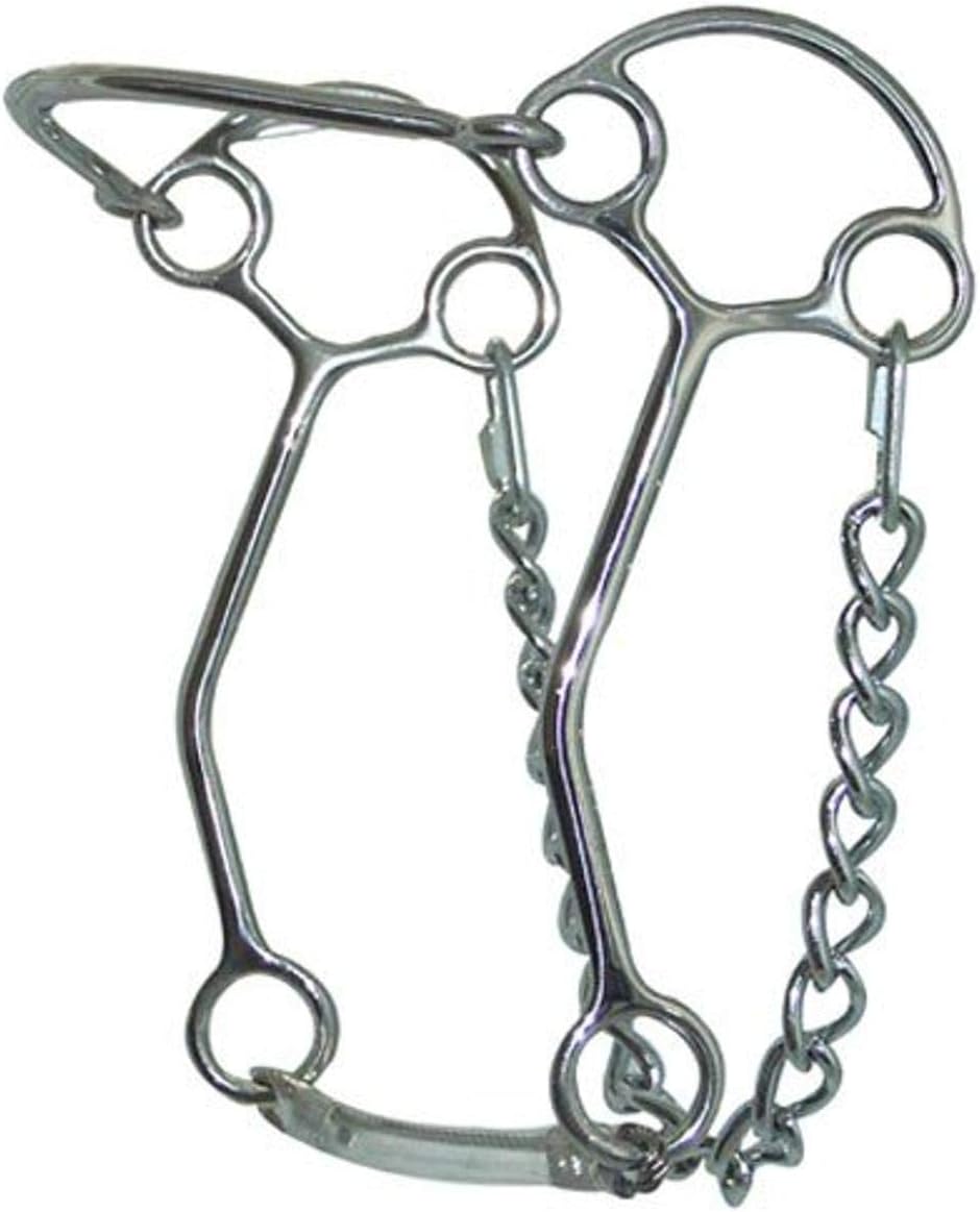 Intrepid International Steel Nose Hackamore Horse Bit