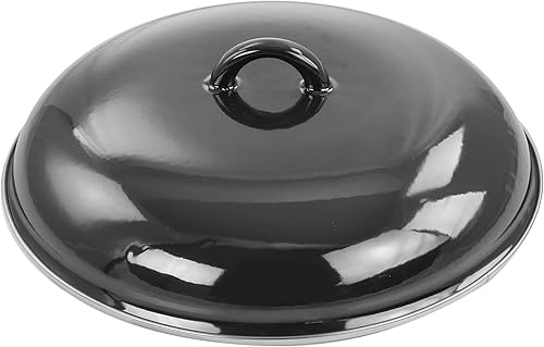 Miniatura 4 de Olla de acero esmaltada de 12 cuartos con tapa negra