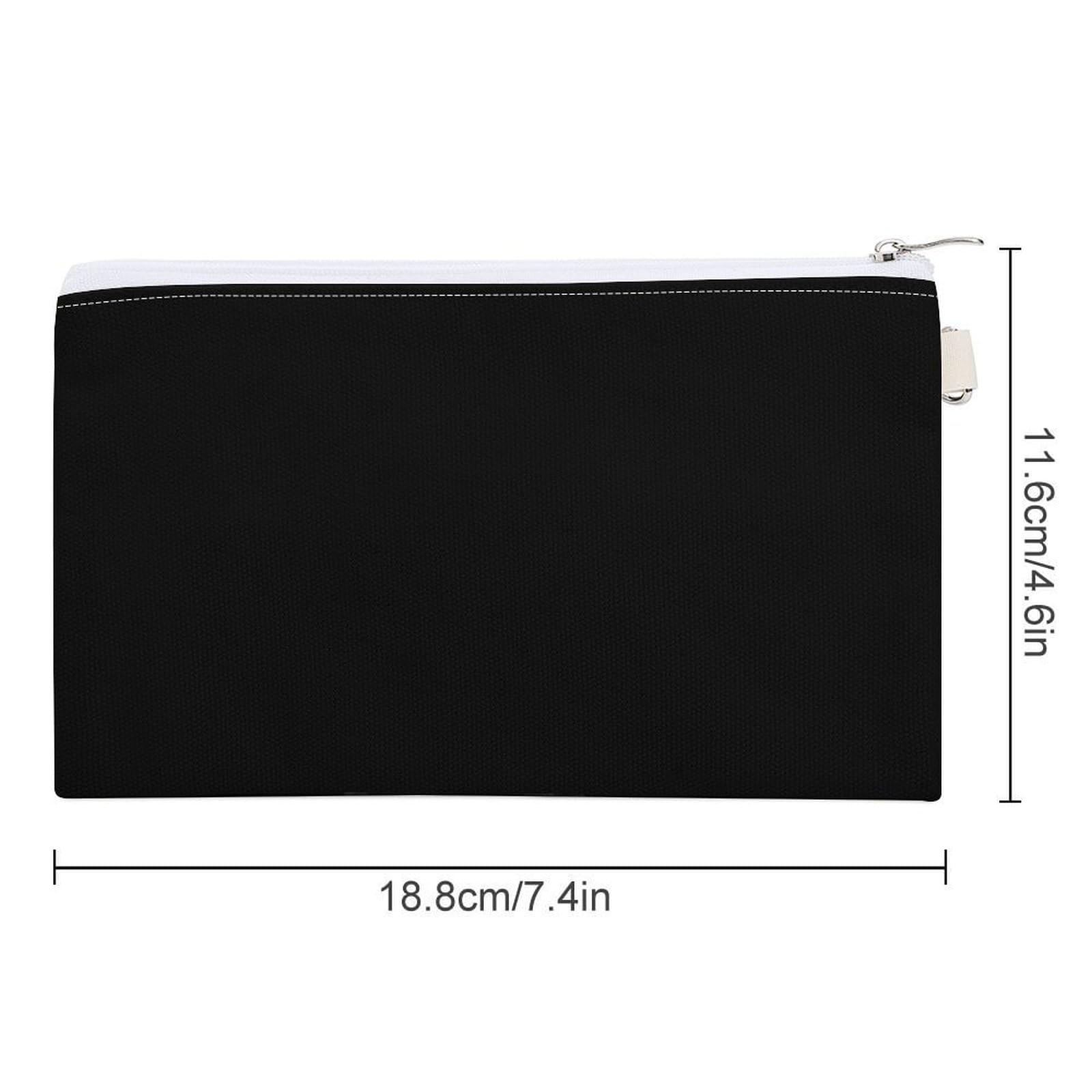 Basset Hounds Coin Purse Canvas Change Pouch Portable Pocket Wallet Mini Storage Bag with Zippered Keychain