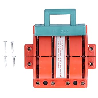 4P 32a two way reverse switch four-wire three-phase knife switch C32 double throw bi-directional electrical switch