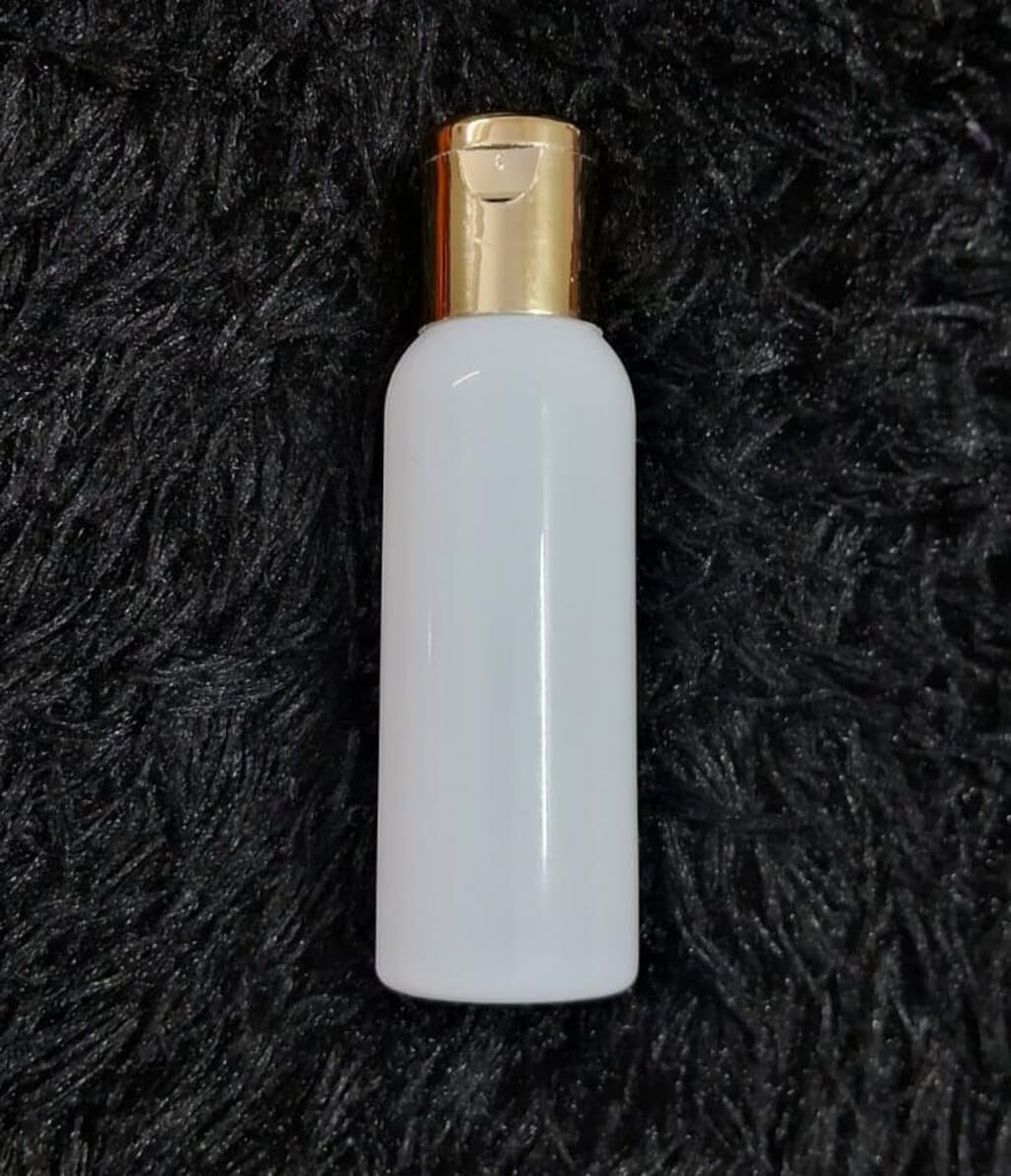 Luxury White Cosmetic Bottle/Skincare Container 100 ml | Elegant Gold Flip Cap | Minimal, Opaque, UV Protective & Label-Ready | Elevated Packaging for Modern Skincare Brands-image-18