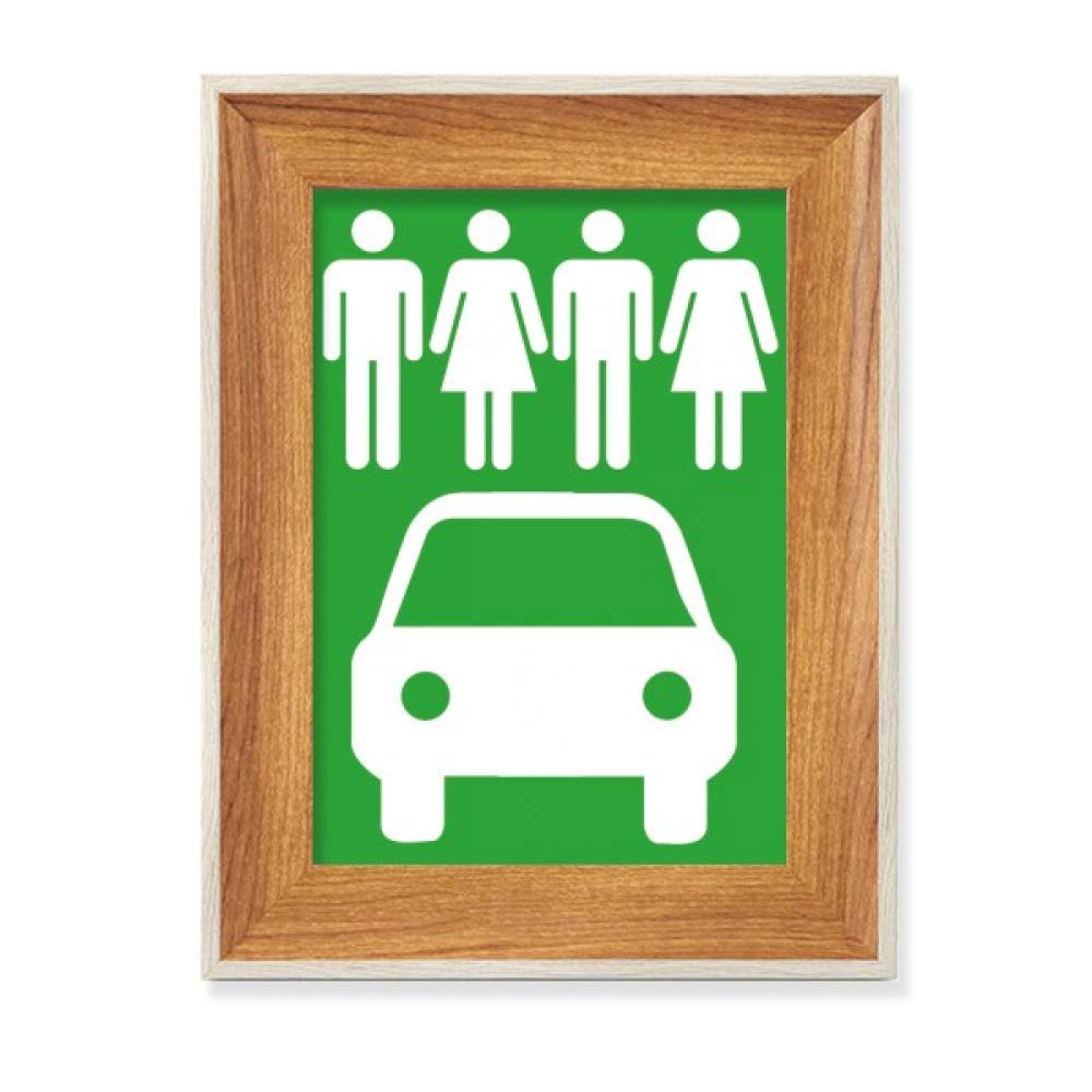 Cadre photo en bois de bureau affichage tableau art peinture de prestige