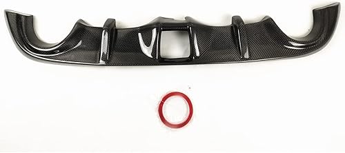 Difusor de parachoques trasero para Nissan 370z z34 2009 2010 2011-2020 fibra de carbono negra
