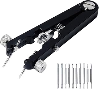 Sponsored Ad - Watch Spring Bar Plier Tool Set with Durable 10 Tips Pins, 6825 Spring Bar Tweezer Tool for Watch Wrist Ban...