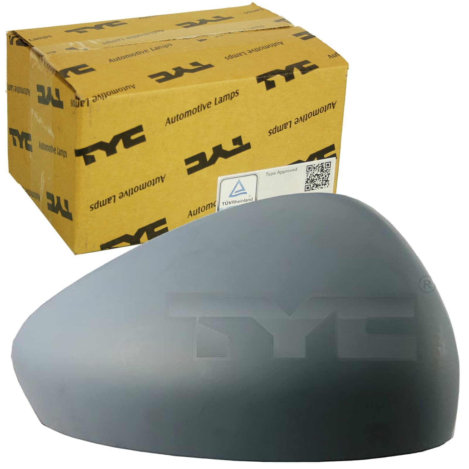 Fits TYC O�WIETLENIE 305-0176-2 CT C-4 II 2009-ON MIRROR COVER LH PRIM (also fi