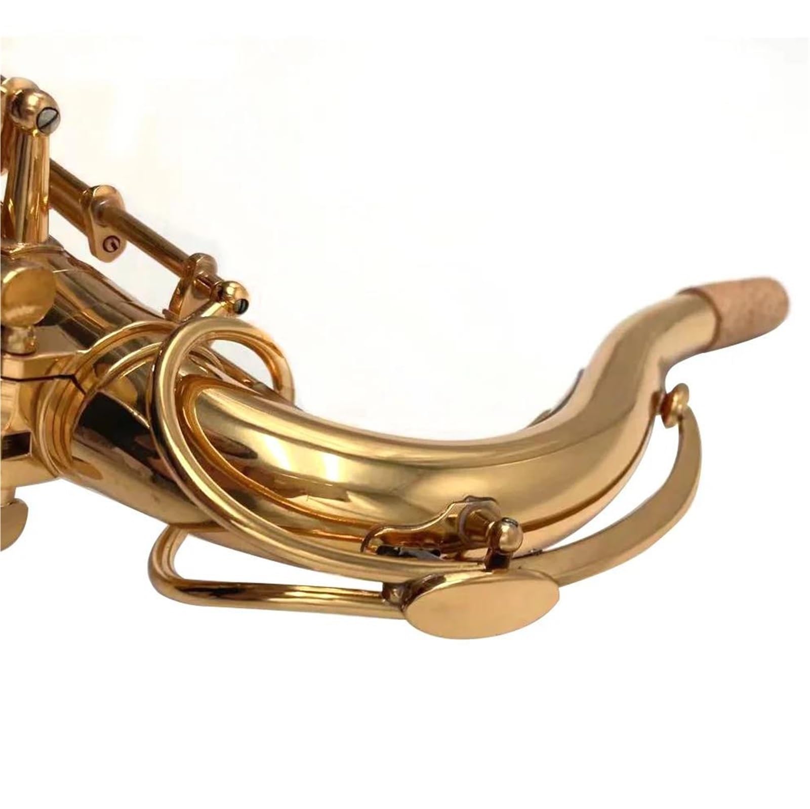 Sassofono tenore in ottone EB laccato oro