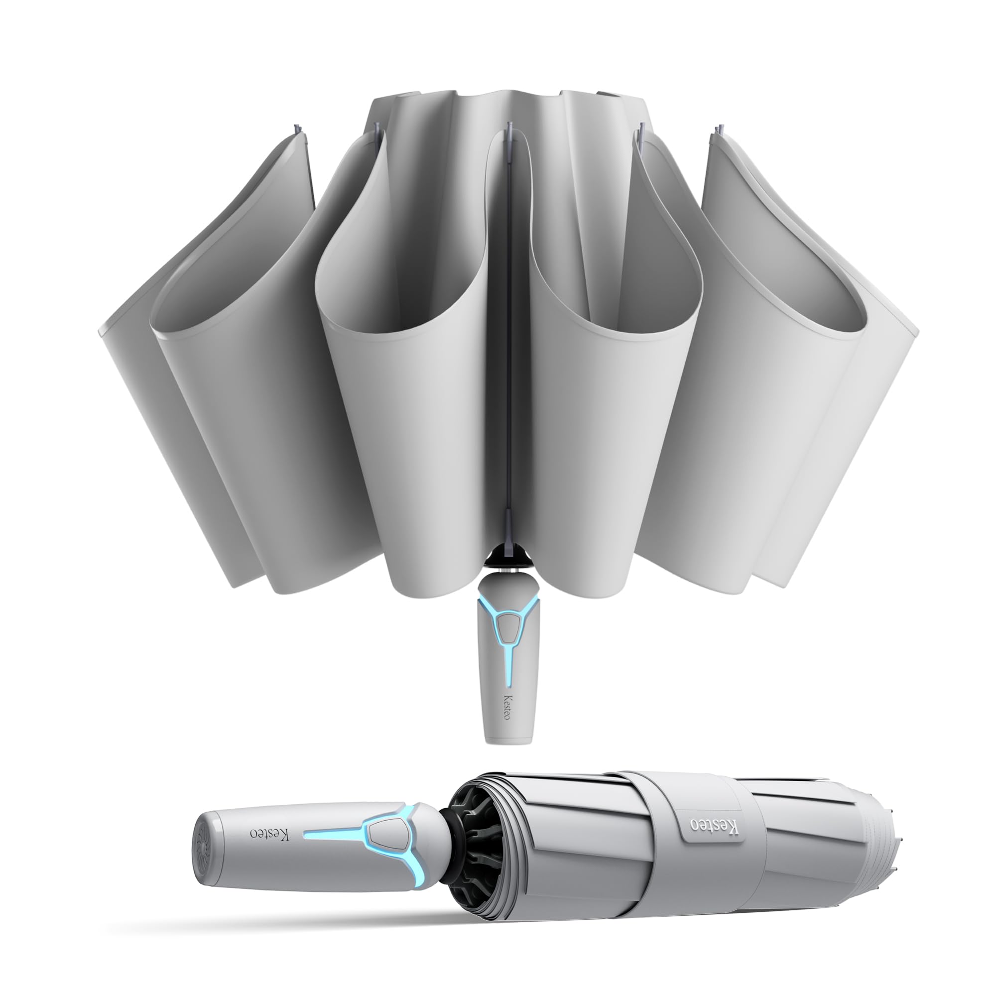 Kesteo Windproof Reverse Fold Umbrella