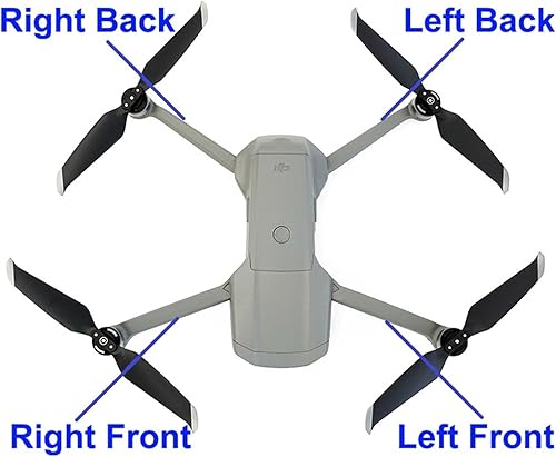 Miniatura 7 de SeiZed Motor Arms Front Arm with Stand Motor Rear Left Right Arm Spare Part as Replacement for D-JI Mavic Air 2 Part (Color  All 4 Arms)