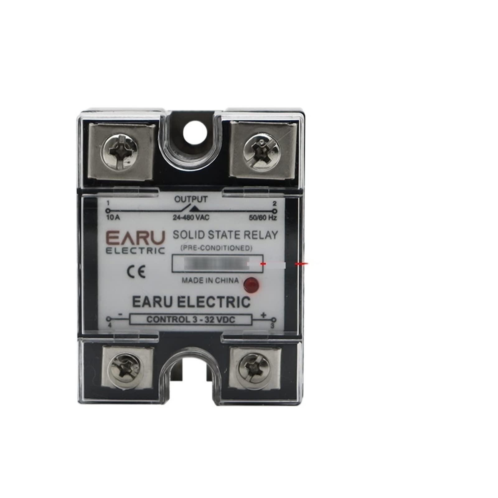 Relais statique SSR AC 24-480V avec dissipateur thermique C pour régulateur PID