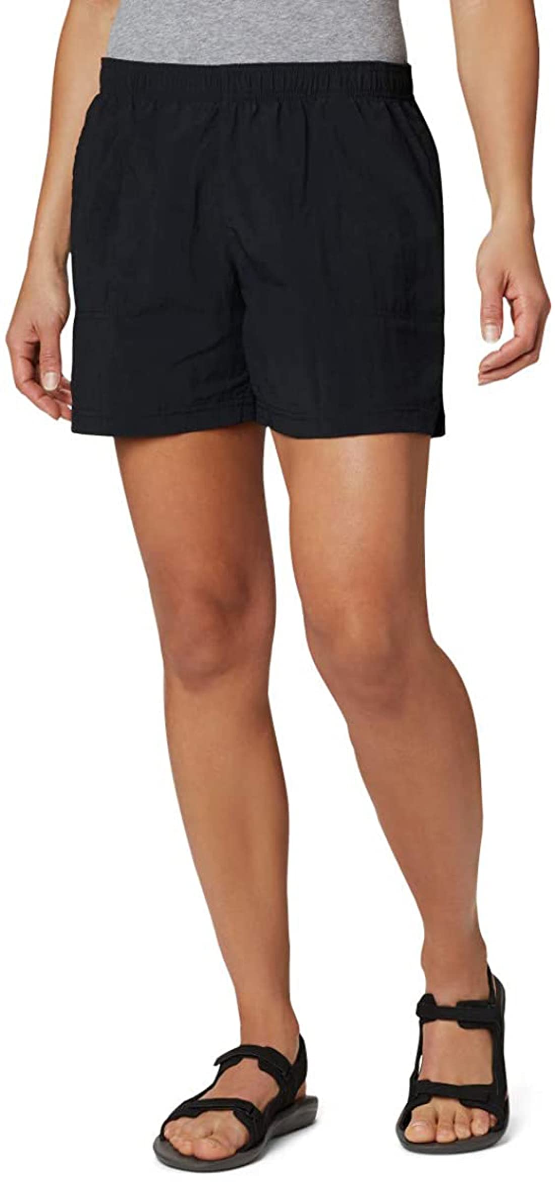 stars and you Soft, Comfortable, Loose fit, 100% Cotton, Draw String Plain Shorts for Girls and Women-picture-22