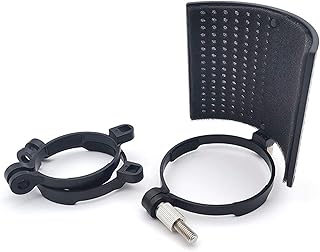 mooderf Pop Filter, Profressional Three Layers Metal Mesh Pop Filter, Pop Shield Microphone Isolation Cover Microphone Windscreen Cover,Handheld Mic Shield Mask
