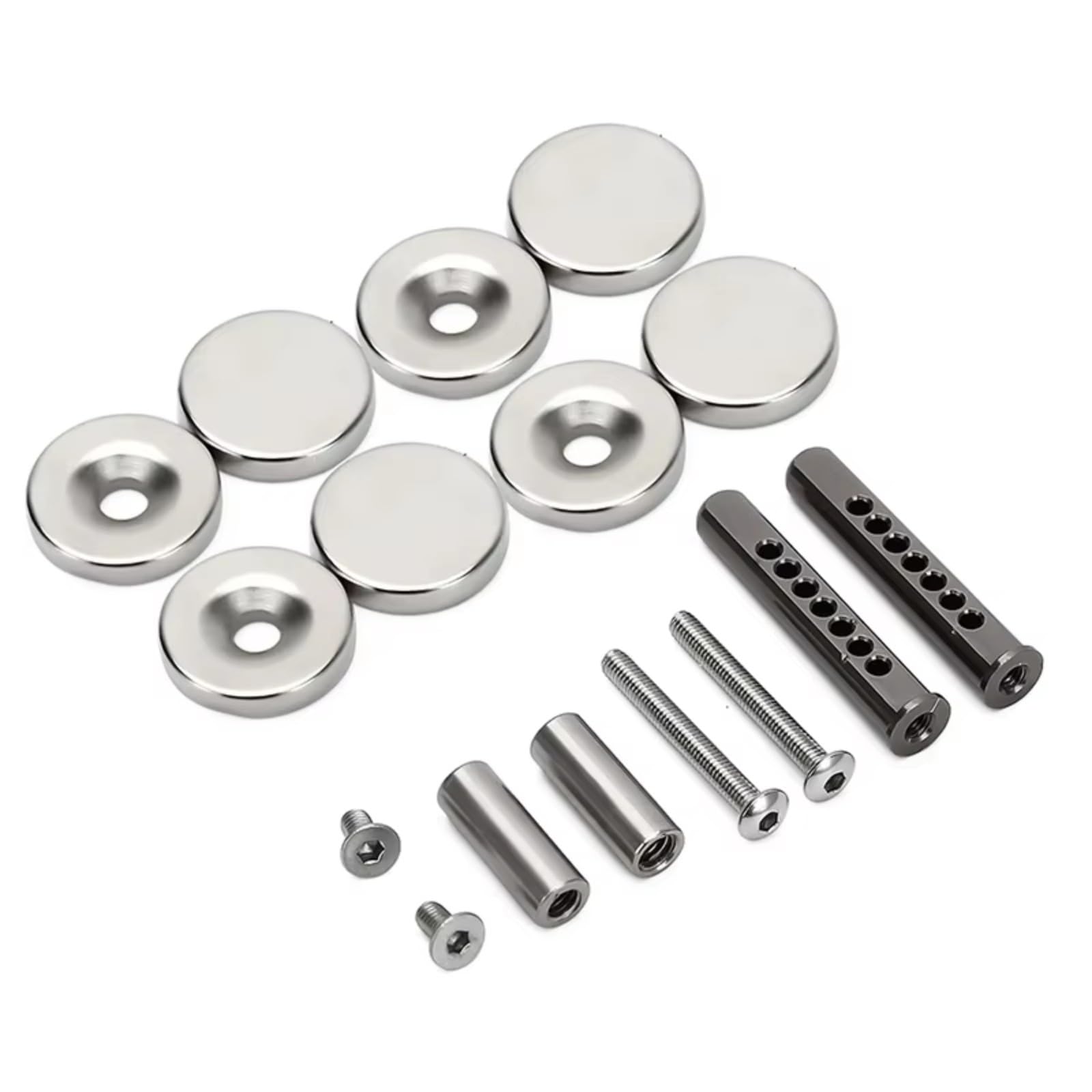 para Axial para SCX10 1/10 RC Soportes De Poste Cuerpo con Imanes